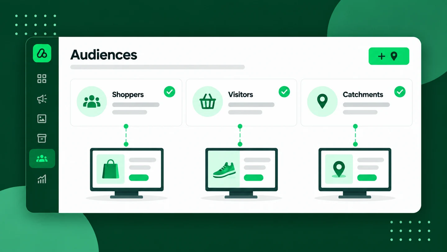 Audience targeting interface illustration
